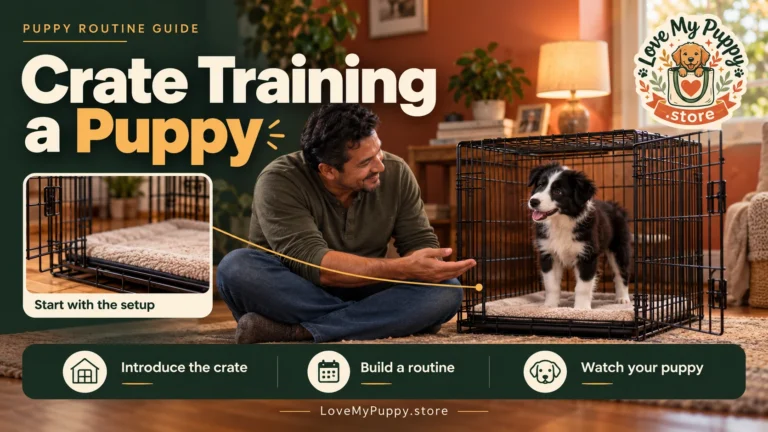 Crate Training a Puppy: 6 Steps to Quieter Nights (and a Crate She Actually Likes)