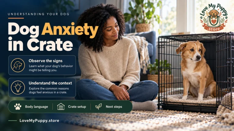 Dog Anxiety in Crate: Is She Protesting or Panicking? (And What to Do Before You Leave Tomorrow)