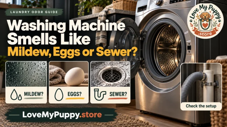 Washing Machine Smells Like Mildew, Eggs or Sewer? Find Your Fix