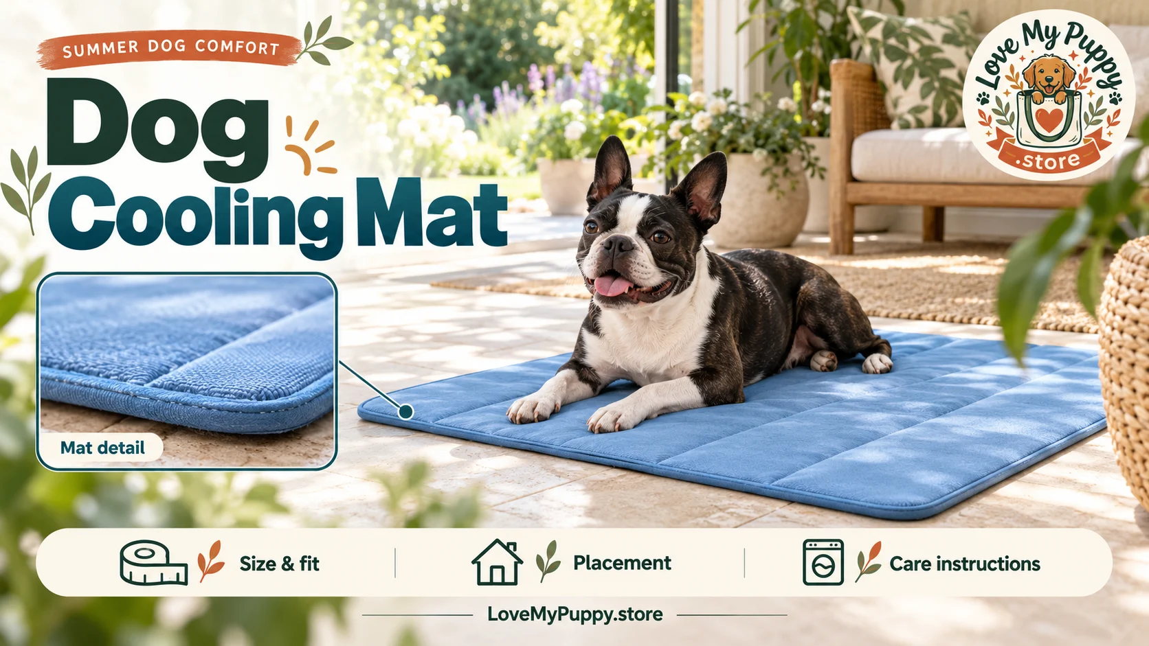 Dog Cooling Mat: Which Type Is Safe for a Puppy Who Chews?