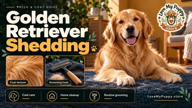 Golden Retriever Shedding: What’s Normal, When to Worry, and a Weekly Routine