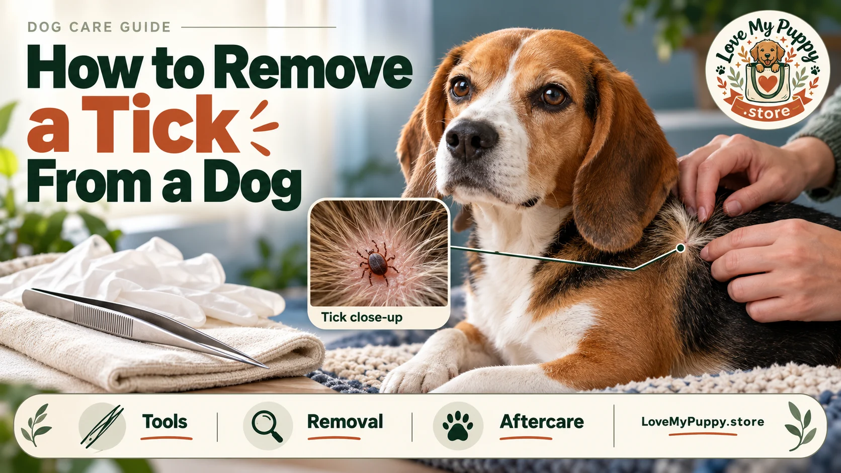 How to Remove a Tick From a Dog: Steps, Tools and When to Call the Vet