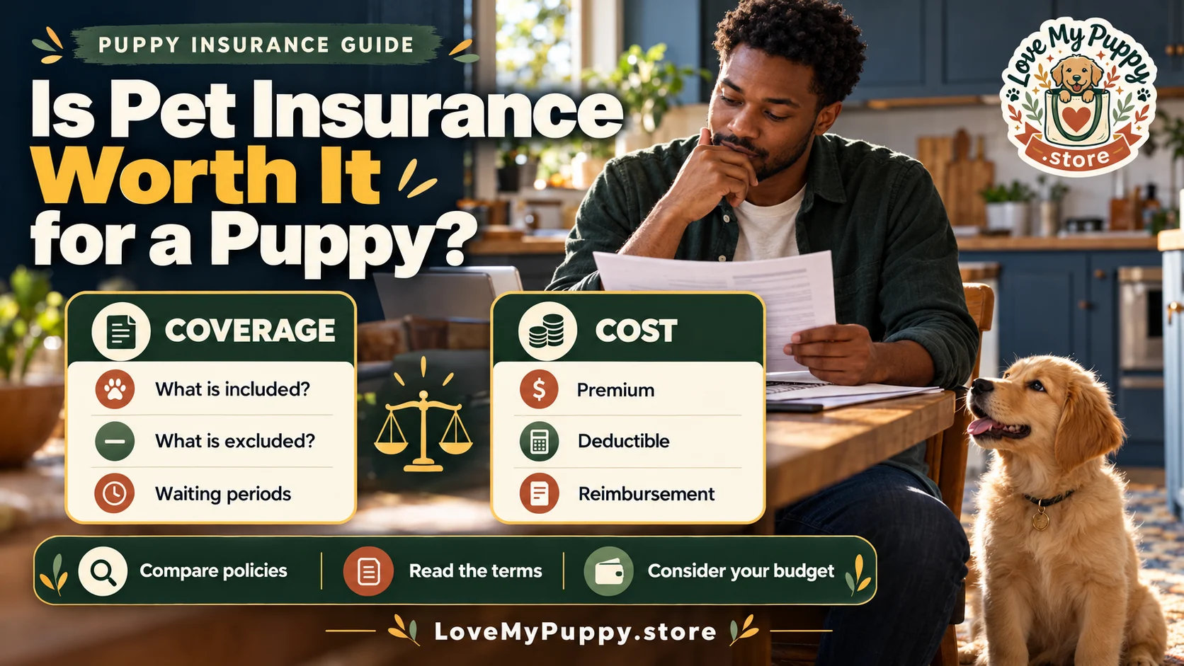 Is Pet Insurance Worth It for a Puppy? The $2,500 Test, From Someone Who Doesn’t Sell It