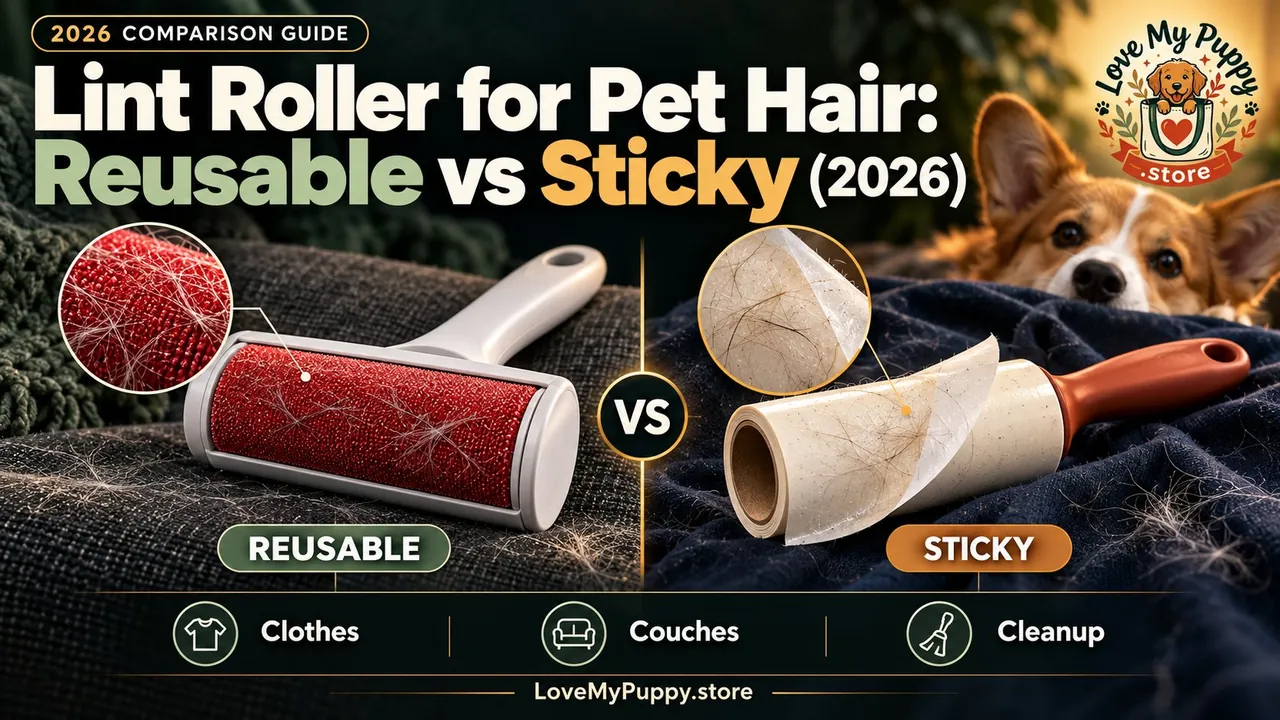 Lint Roller for Pet Hair: Reusable vs Sticky (2026)
