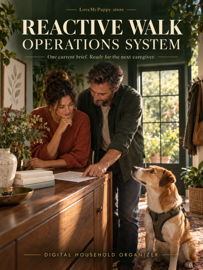 Original Reactive Walk Operations System digital guide cover