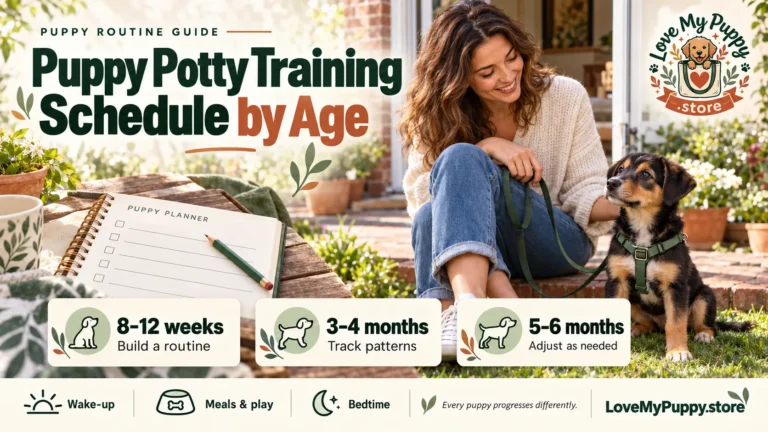 Puppy Potty Training Schedule by Age (and Why Your House Keeps Missing Trips)