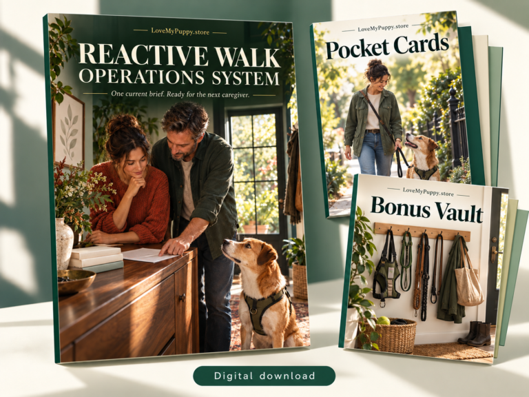 Reactive Walk Operations System with its included Pocket Cards and Bonus Vault.