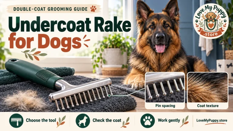 Undercoat Rake for Dogs: Catch the Fur Before It Hits the Floor